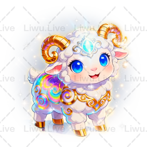 可爱羊羔