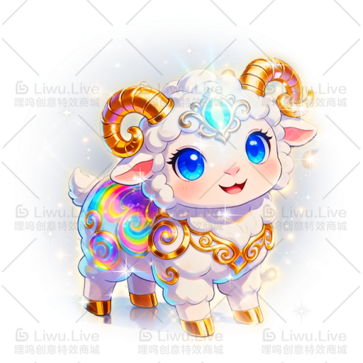 幻彩灵羊